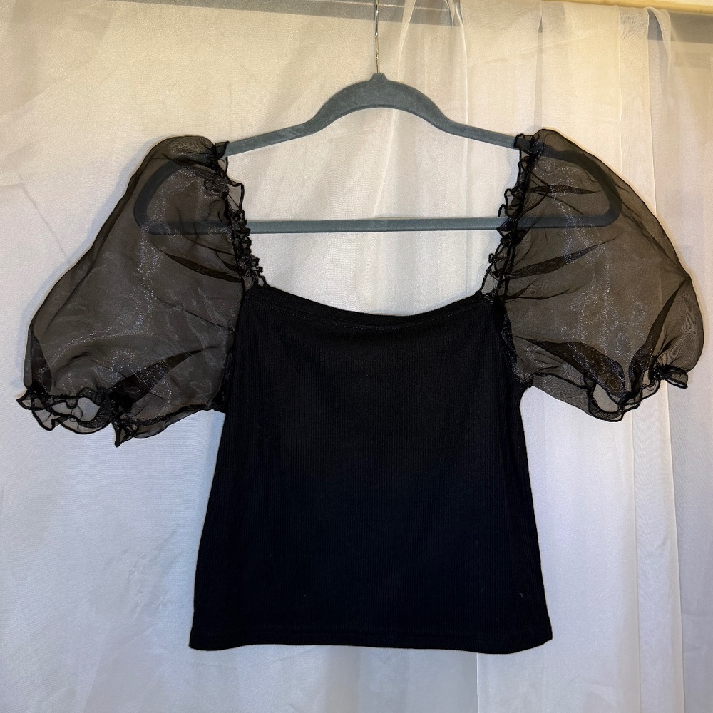 NEW LOOK Puff Organza Sleeve